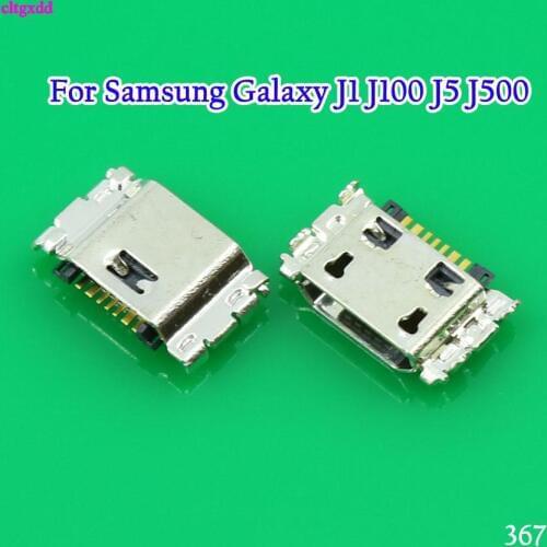 10PCS/Lot For Samsung Galaxy J1 J100 J5 J500 J7 J700 J3 2016 J300 J320 T350 T355C USB Charge Dock Socket Port Charging Connector