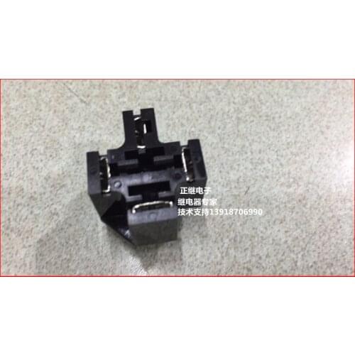 5pcs/lot Automotive relay socket, 4PIN welding, PCB board dedicated