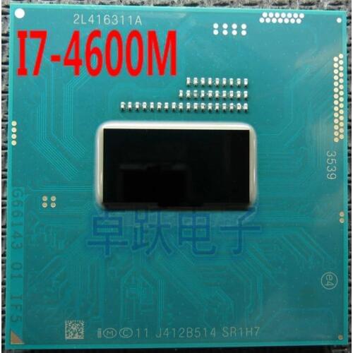 Intel CPU I7-4600M SR1H7 I7 4600M SR1H7 2.9G-3.6G/4M Free shipping