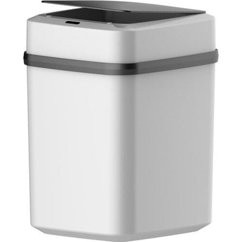 Smart Sensor Waste Bin Living Room Automatic Waterproof Simple Creative Nordic Trash Can with Lid Cubo Basura Home Products DG50