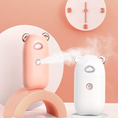 Nano Mist Facial Sprayer Beauty Instrument Humidifier Rechargeable Nebulizer Handheld Face Steamer Moisturizing Skin Care