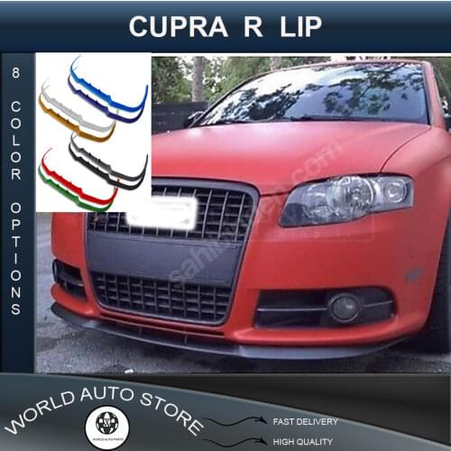 For Audi s4 rs4 b7 a4 front lip universal spoiler lip bumper 3 piece free fast shipping designed full harmony body kit design