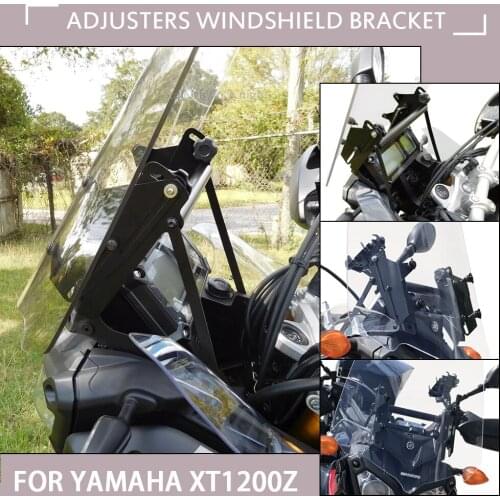 Motorcycle Windscreen Adjusters Windshield Bracket Support kits Fit For Yamaha Super Tenere XT1200Z XTZ1200 XTZ 1200 Z 2014
