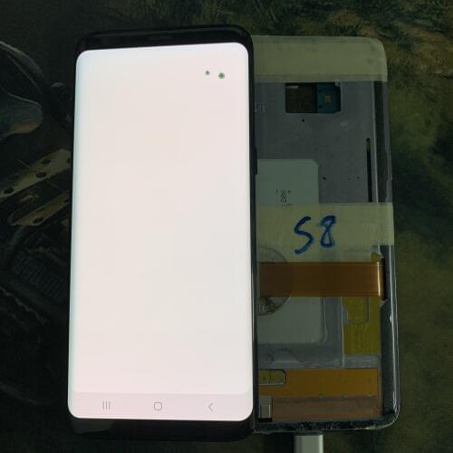 Super AMOLED For Samsung Galaxy S8 G950 G950F Touch Screen Digitizer LCD Display No Frame With Dead pixels