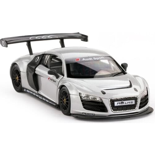 The static model of star alloy models R8 1:24 childrens toys cars,Alloy car models