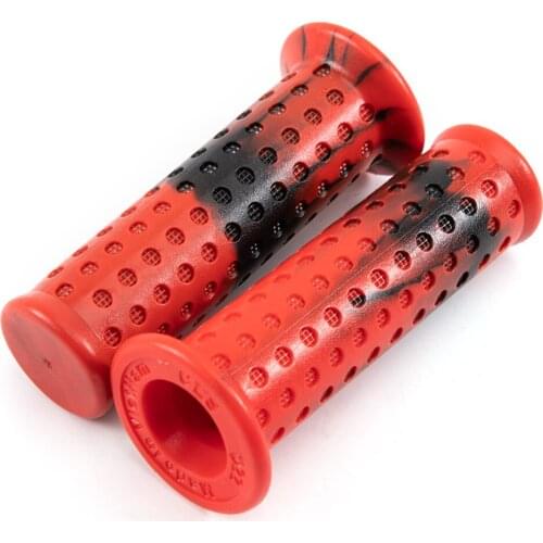 22mm 7/8" Universal Motorcycle Handlebar Grip Hand Grips For Cafe Racer Bubber Custom For MX Pit Dirt Bike