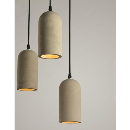 Vintage Cement Pendant Lights Kitchen Hanging Lamps Led Loft Bar Industrial Lamp Home Decor Light Fixtures Suspension Luminaire