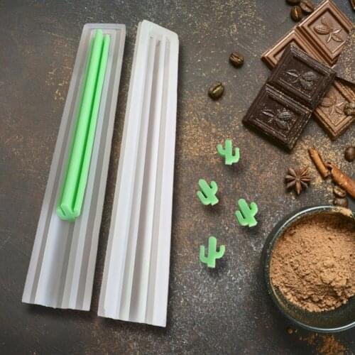 2020 Cake Mold Cactus Biscuit Mold Silicone Soap Mold Tube Mold for Home Kitchen DIY Lovers