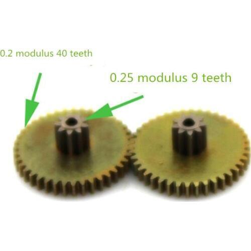5 pcs/lot copper gear Bilayer gears mini gear motor gear for diy model