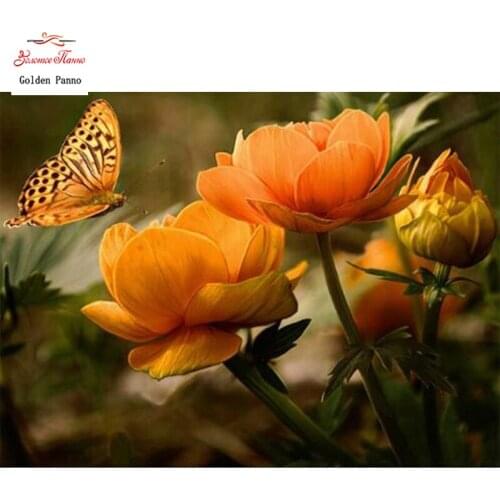 Diamond Painting Full Square 5D Diy Daimond Embroidery Diamant Mosaic Sale rhinestones pictures Flowers and butterflies 03