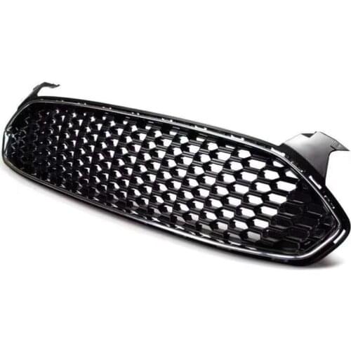 All Black Honeycomb Car Racing Grill Perfect Fitment Front Grille For Ford Mondeo Fusion 2013 2014 2015 2016