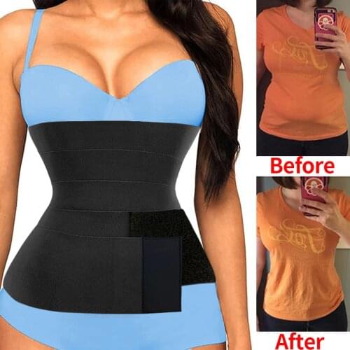 Waist Trainer Corset Trimmer Body Shaper Belt for Women Slimming Tummy Wrap Belt Tighten The Waist And Abdomen Faja Shapewear