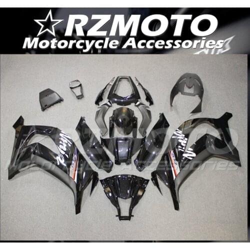 Injection Mold New ABS Whole Fairings Kit Fit for Kawasaki Ninja ZX-10R 2011 2012 2013 2014 2015 10R 11 12 13 14 15 Cool black