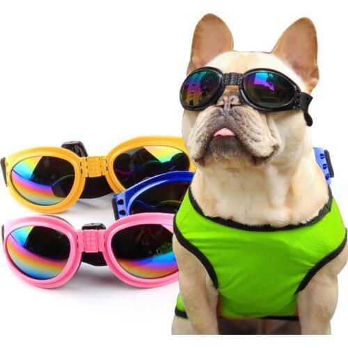 Fashion Cool Dog Goggles Pets Summer Sunglasses Pet Shop Dogs Toy French Bulldog Accessory Lentes Aesthetic Lunettes De Soleil