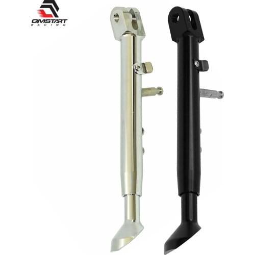 QMSTART Racing Adjustable Kickstand Side Stand For SUZUKI GS500 2001-2002,GSX-R GSXR 1000 GSXR1000 2001 2002 2003 2004 2005 2006