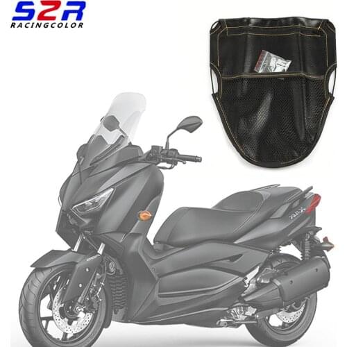 Scooter Trunk Grid Pocket for Yamaha AEROX NVX 155 NMAX XMAX 300 400 ZUMA 125 Electric Universal Seat Storage Mesh Net Bag