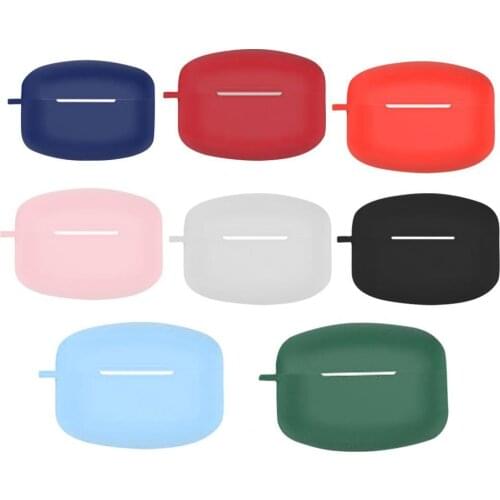 Bluetooth Earphone Silicone Case Shockproof Full Protective Cover with Carabiner for Edifier LolliPods Pro