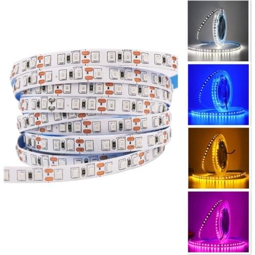 Super Brightness Led Strip Tape Rope Lamp DC12V SMD2835 120Leds/m Flexible Ribbon Lights Home Decoration Gifts