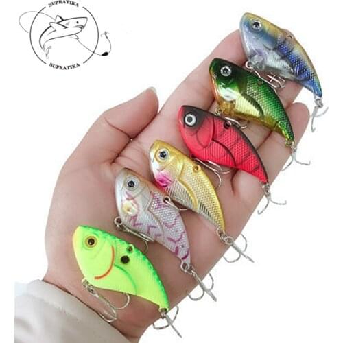 Swimbait Bionic Bait 3D High Simulation Eyes Fishing Lure 6 Colors 5.3cm/14.9g Artificial Sinking VIB Plastic Hard Bait