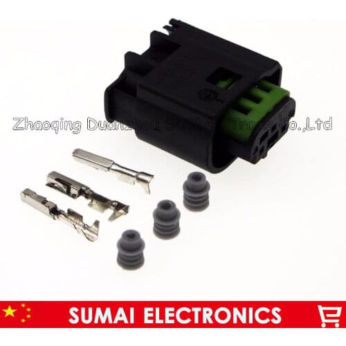 TE/AMP 968402-1 C 3Pin/way auto Radar sensor plug connector,auto light waterproof electrical plug for BMW