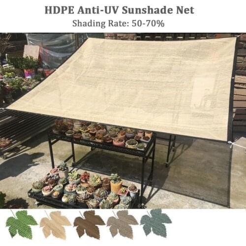 0.6x1/0.9x1/1x1.8/3x1.8m HDPE Anti-UV Sunshade Net Home Balcony Fence Safety Net Garden Plant Cover Shading Cloth Enclosure Net