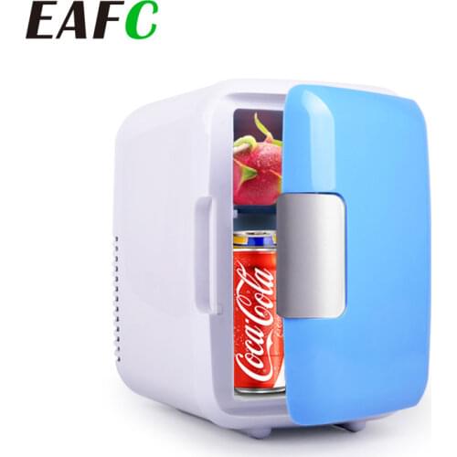 4L Car Fridge Beverage Cooler Portable Mini Fridge Freezer Drink Makeup Skin Care for Autos/home Refrigerator Car Small Fridges