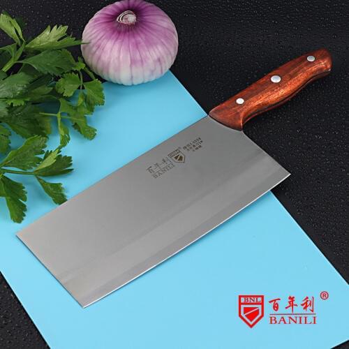 Free Shipping BNL Forged Stainless Steel Kitchen Slicing Knife Professional Chef Cutting Meant Kives Cleaver Mulberry Knife