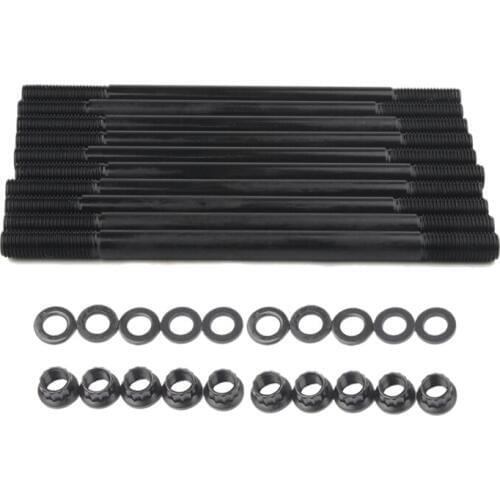 For ARP 208-4301 Head Studs Pro Series 12-Point Head for Use on Honda 1.6L D16Z6 Kit