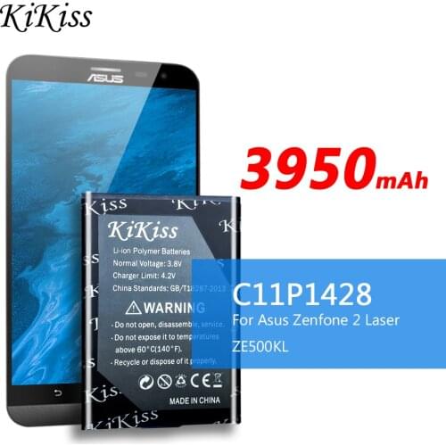 For ASUS C11P1428 ZenFone2 Laser 5" ZE500KL ZE500KG Z00ED 3950mAh Mobile Phone Battery For Asus Zenfone 2 Laser