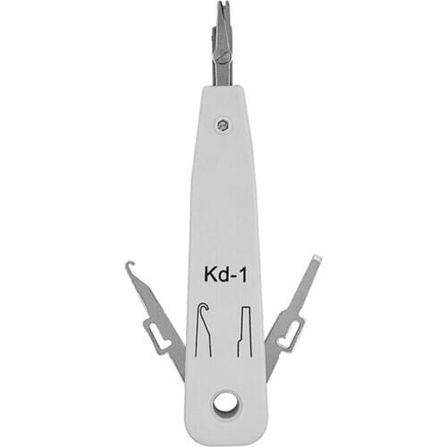 For RJ11 RJ12 RJ45 Cat5 KD-1 Network Cable Wire Cut Tool Punch Down Impact Tool