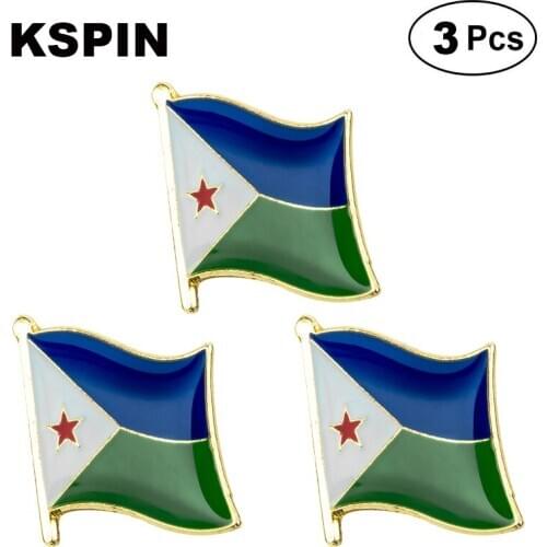Djibouti Lapel Pin Brooches Pins Flag badge Brooch Badges