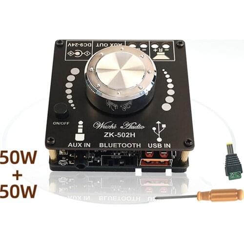 HIFI Stereo Bluetooth5.0 Digital Power Amplifier Board Module TPA3116 50Wx2 Module Overheating