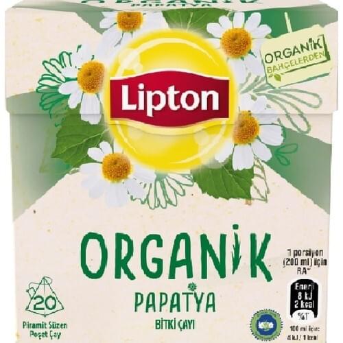 Lipton Organic Chamomile 20 Pieces Tea Bags With A Wonderful Drink FREE SHİPPİNG