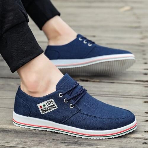 Weweya Man Leisure Canvas Shoes Low Cut Vulcanized Loafers Men Thick Bottom Cotton Driving Walking Shoe Gentleman Flat Shoes