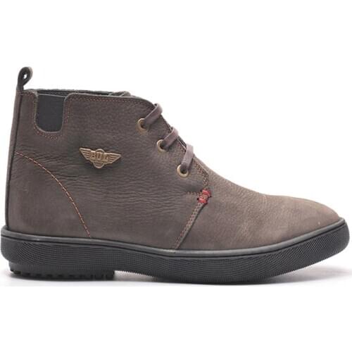 BULLDOZER 15892 SAND GRAY NUBUCK MEN BOOTS
