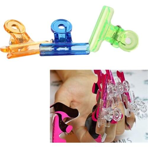 New 5Pcs Nail Clips Form C Curve French Extension Tips Acrylic Nails Pinchers Russian Multi Function Tool Nail Art Accessories