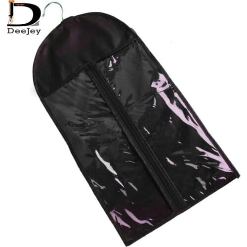 Stocked Virgin hair extension hanger dustproof cover sale packaging non woven fabrics bags wig stands 5sets lot