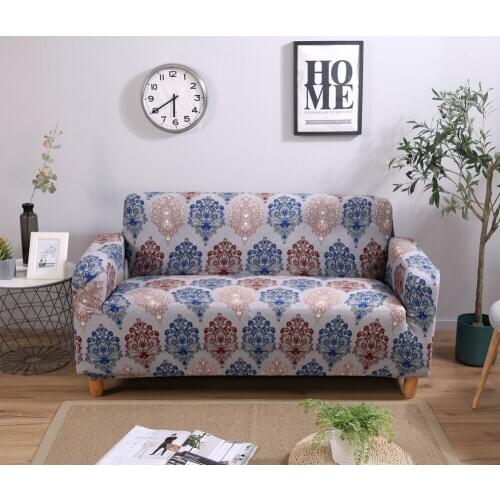 1pc Elastic Sofa Cover Sofa Tight Wrap Sofa All-inclusive Slip-resistant 2018 Couch Covers Elastic Towel 1/2/3/4-seater 90-300cm