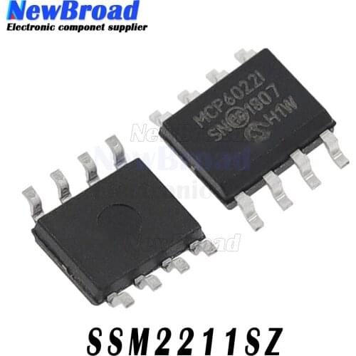 10PCS MCP6022-I/SN SOP-8 MCP6022-I SOP MCP6022 SMD SOP8