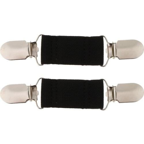 2 Pieces Cardigan Clips Shawl Shrug Sweater Blouse Collar Clasps Brooch Pin