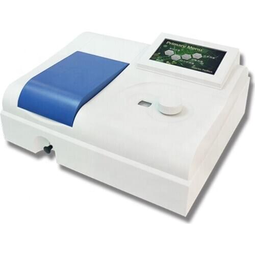 722N Portable Digital LCD Touch Screen Single Beam Visible UV Vis Spectrophotometer Laboratory Bench