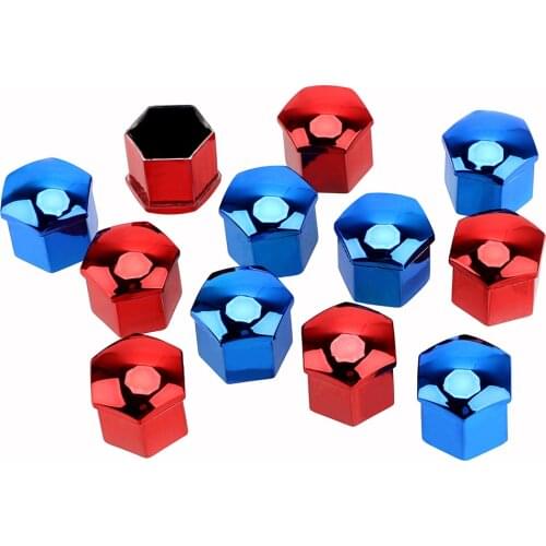 Anti-Rust Car Tyre Nut Bolt Protection Covers Caps 19mm Car Wheel Nut Caps Auto Hub Screw Cover Universal Car Styling 20 Pieces