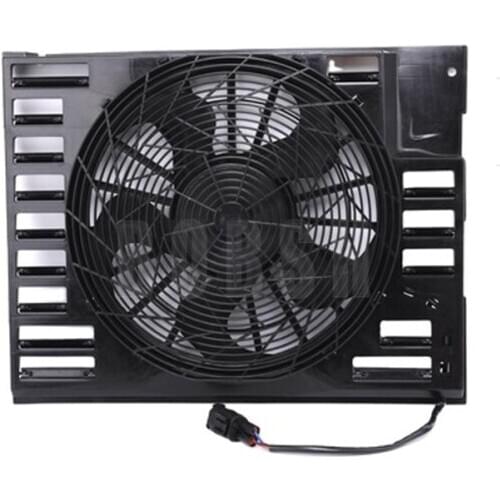 Car Pressure frame with fan 2004b mwE65 735i 745i 760i 735Li E66 Electronic fan Water tank electronic cooling fan assembly