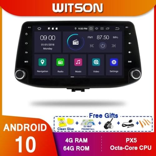 WITSON Android10 Octa core PX5 CAR DVD player For HYUNDAI I30 2018 IPS SCREEN 4GB RAM 64GB ROM CAR GPS NAVIGATION