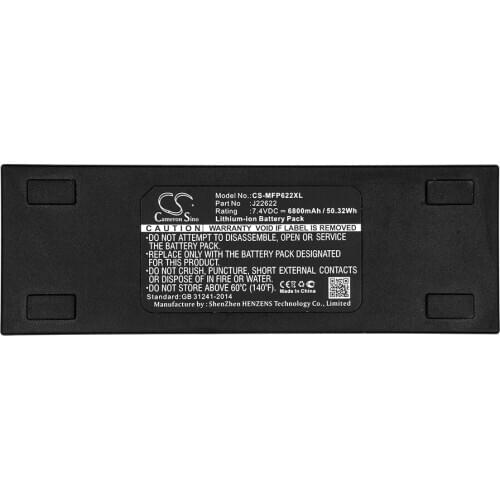 Cameron Sino 6800mAh Battery J22622 for Mackie FreePlay, FreePlay Portable PA system