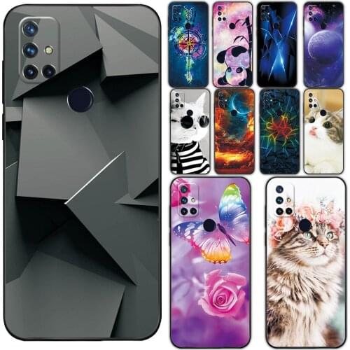 For Oneplus Nord N10 Case Cover on Oneplus Nord Soft TPU Protective Case For Oneplus Nord N100 Silicone Fashion Phone Shell Capa