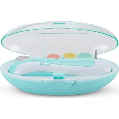 Electric Baby Nail Trimmer Kids Scissors Infant Care Safe Clipper Cutter Hand Foot File
