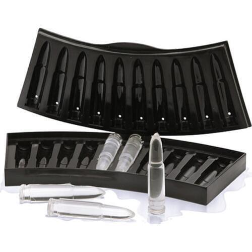Bullet Shape Ice Tray Mold Ice-tray Shot Ice Cream Maker Summer Party Bar Drinking Tools
