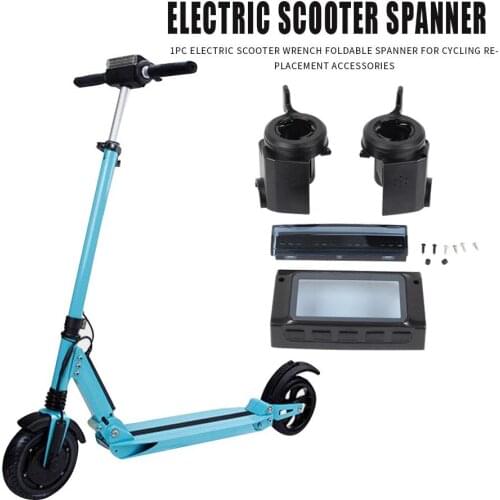 Electric Scooter ABS Screen Cover + Left/Right Thumb Handle + Lamp Housing Kit Skateboard Accessories for Kugoo S1 S2 S3