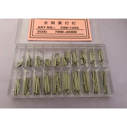 1.2mm Diameter Watch Band Friction Pin Assortment For Tri Fold Safety Clasps
